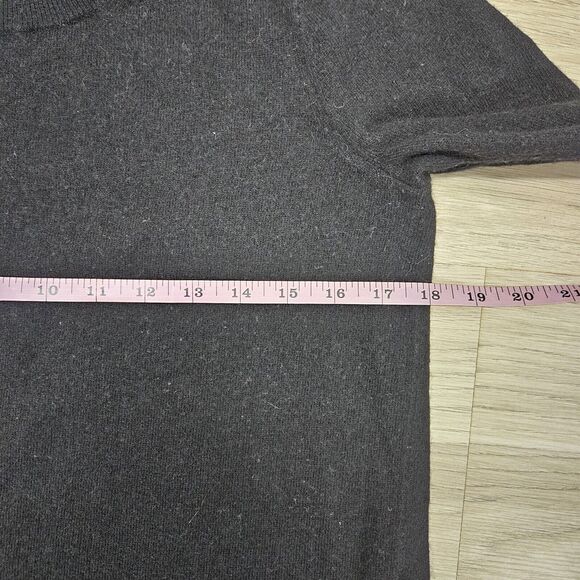 J. Crew Womens Black Cotton Wool Pullover Sweater Small - Picture 5 of 7